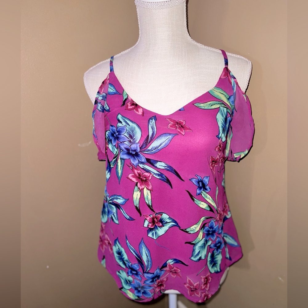 Floral tank top